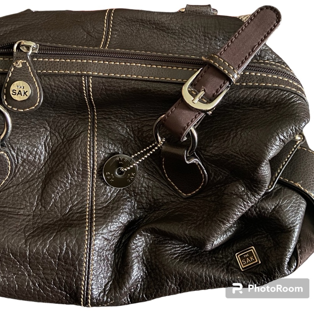 THE SAK Vintage Leather Bag (Brown)